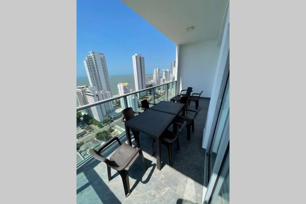 Cartagena Infinitum Bocagrande-Piso 26-Apartamento Nuevo מראה חיצוני תמונה